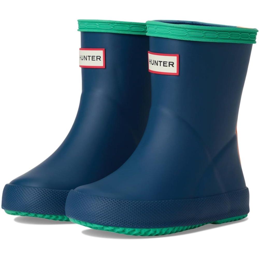 image:imageHunter unisexchild First Classic Boots ToddlerLittle KidDark BlueTeal