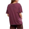 FREE PEOPLE Nina Tee – Maroon
