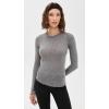 Free People Women’s Be My Baby Long Sleeve Tee(Heather Grey)