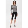 Free People Women’s Be My Baby Long Sleeve Tee(Heather Grey)