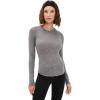 Free People Women’s Be My Baby Long Sleeve Tee(Heather Grey)