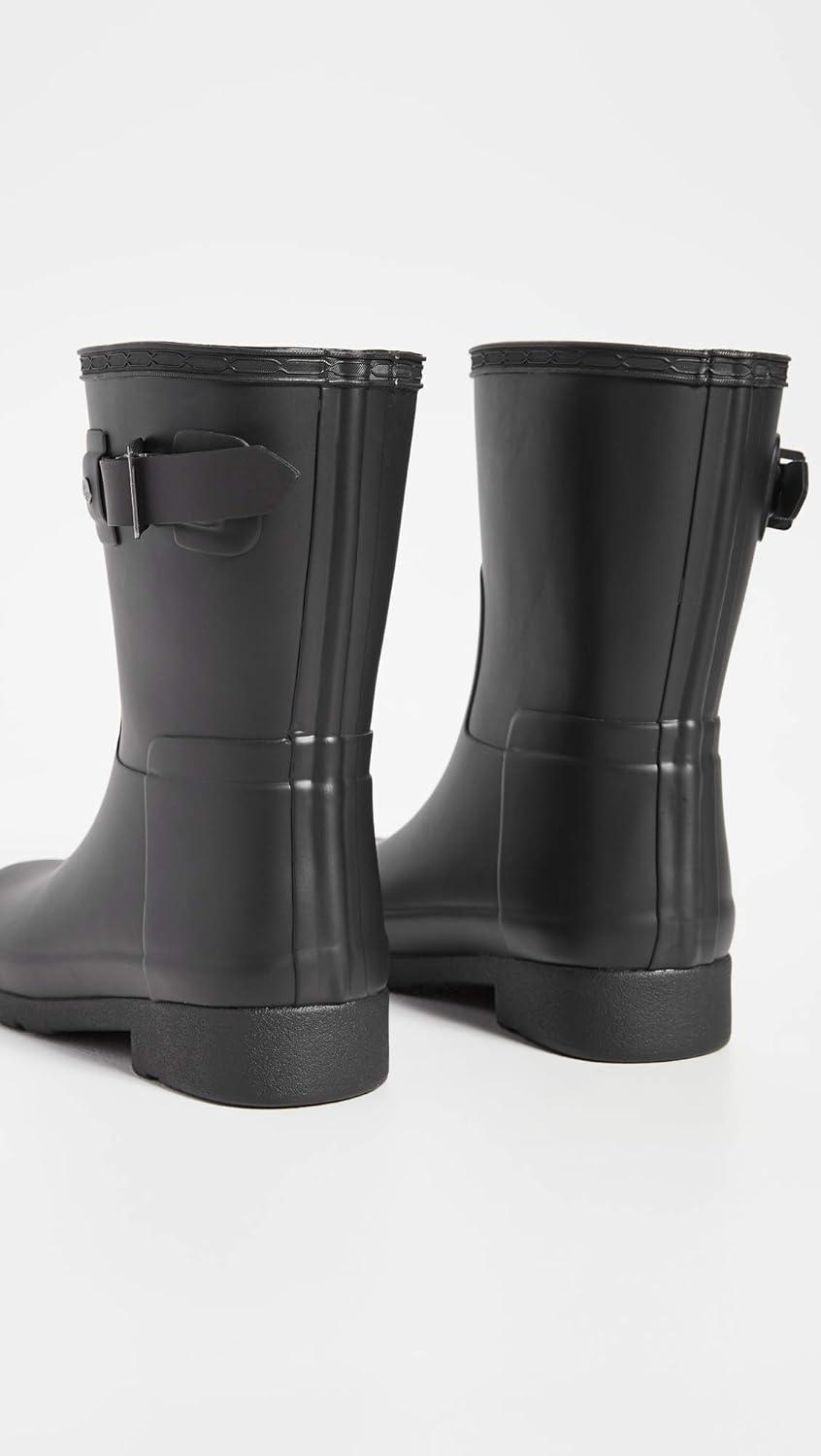 image:imageHunter Rain Boots Womens Refined Short BootsBlack