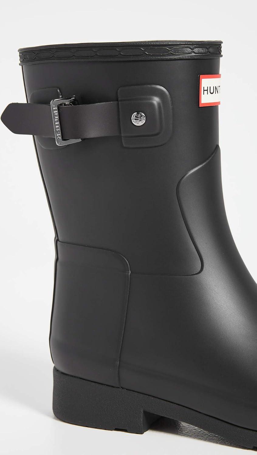 image:imageHunter Rain Boots Womens Refined Short BootsBlack