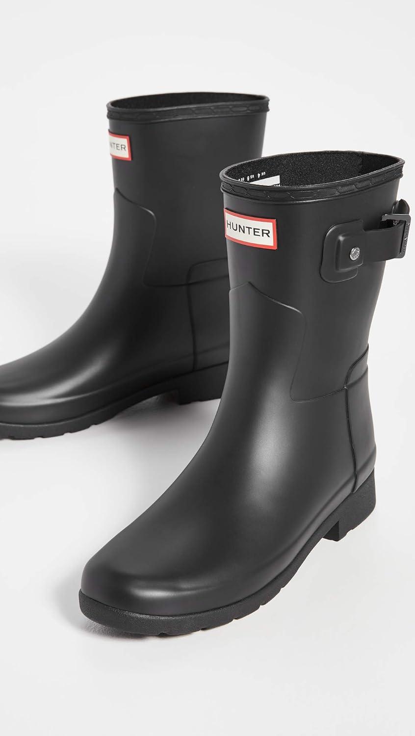 image:imageHunter Rain Boots Womens Refined Short BootsBlack