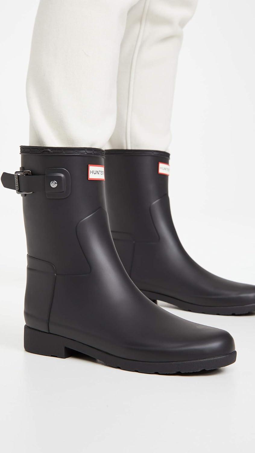 image:imageHunter Rain Boots Womens Refined Short BootsBlack