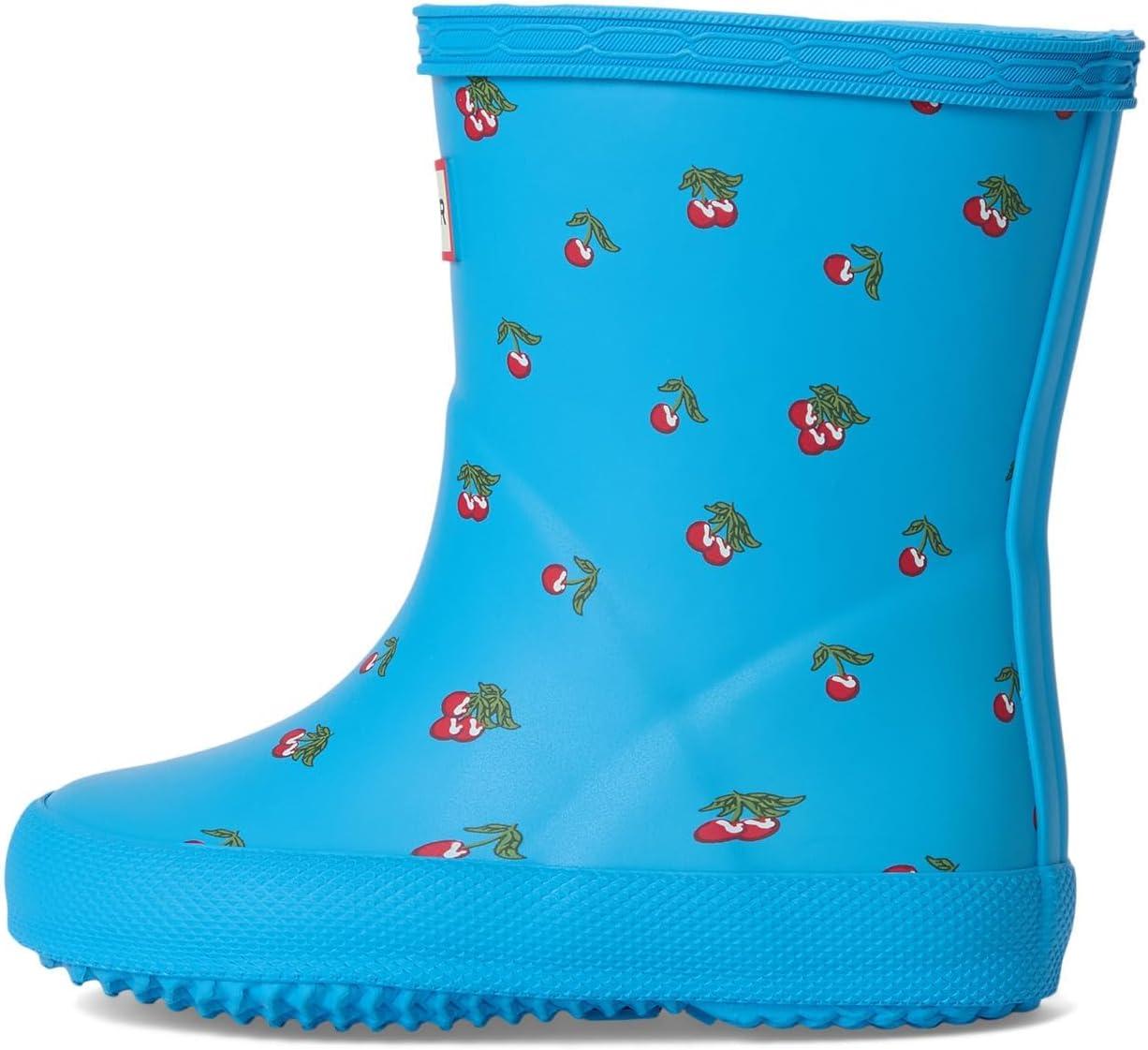 image:imageHunter unisexchild First Classic Boots ToddlerLittle KidMedium Blue Cherry Multi