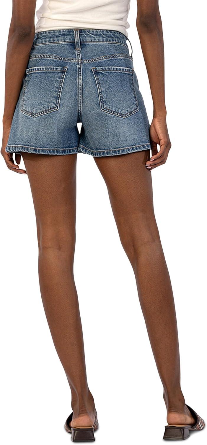 image:imageKUT from The Kloth Womens Jane HighRise Shorts with Five Pockets with Regular HemDistinguished