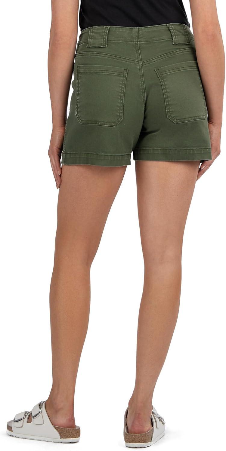 image:imageKUT from The Kloth Womens Jane HighRise ShortsOlive