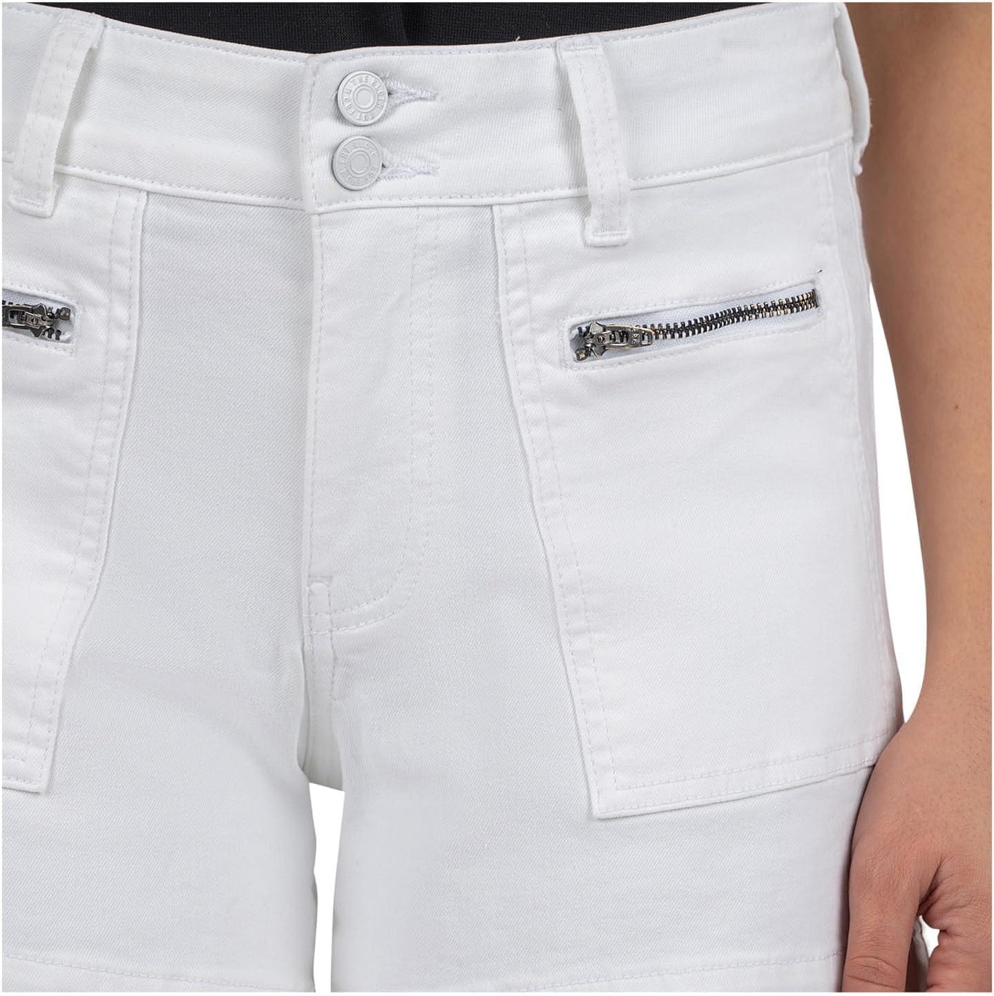 image:imageKUT from The Kloth Womens Jane HighRise ShortsOptic White 1
