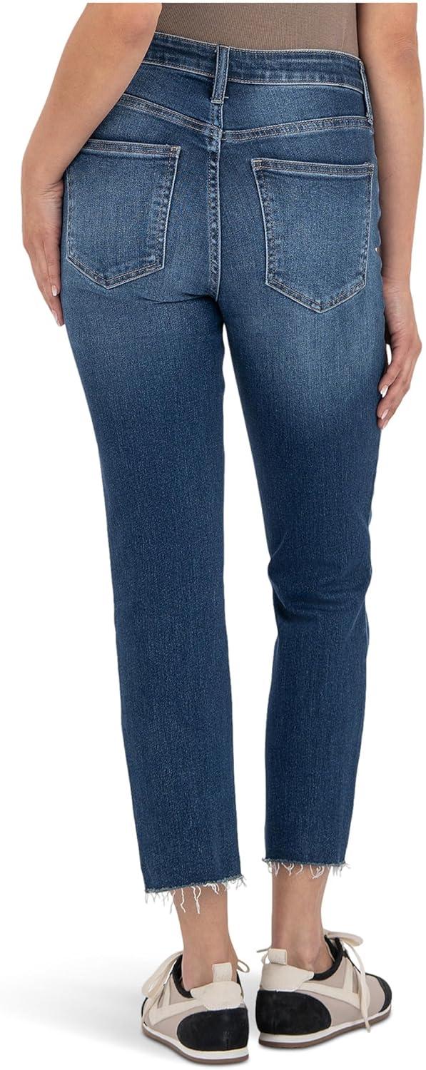 image:imageKUT from The Kloth Womens Rachael HighRise Fab Ab Mom Raw HemExplore