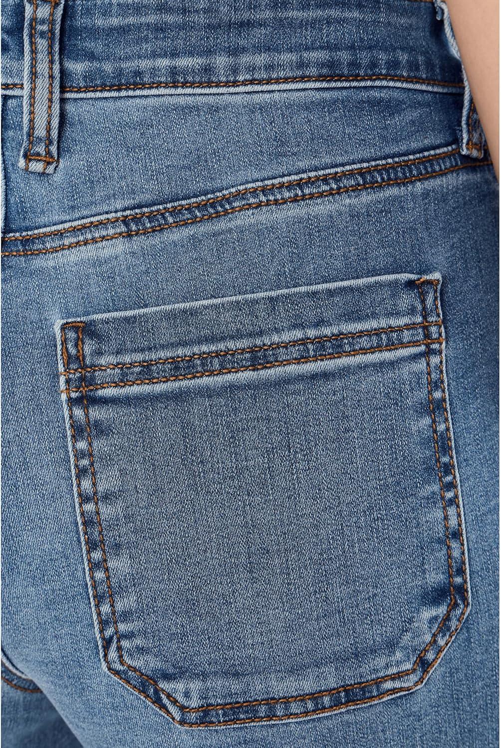 image:imageKUT from the Kloth Meg HighRise Fab Ab Wide Leg Raw HemAcutely
