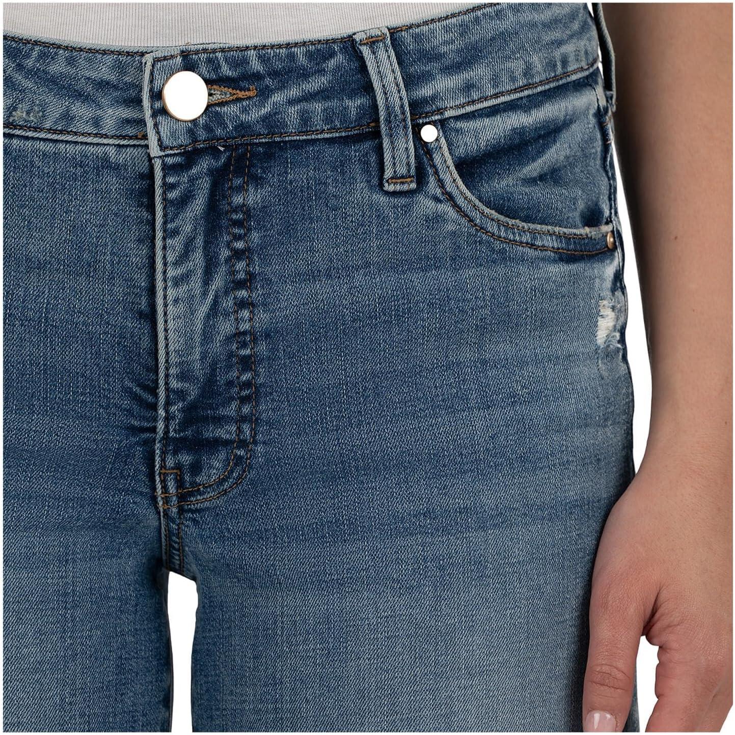 image:imageKUT from the Kloth Meg HighRise Fab Ab Wide Leg Raw HemIncontrovertible