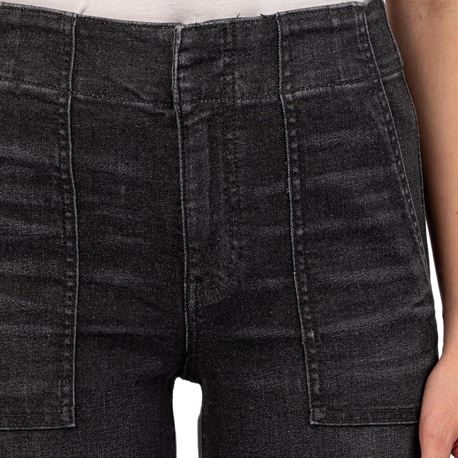 image:imageKUT from the Kloth Meg HighRise Fab Ab Wide Leg Raw HemSpecialist