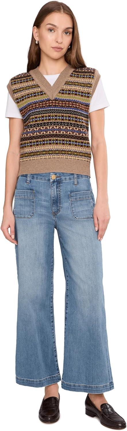 image:imageKUT from the Kloth Meg HighRise Fab Ab Wide Leg Raw HemTotally