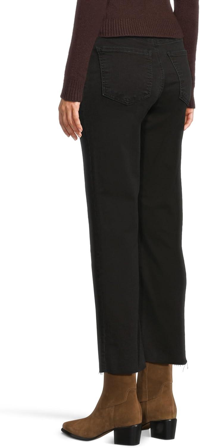 image:imageKUT from the Kloth Womens Kelsey HighRise Fab Ab Ankle Flare with Raw Hem in FunctionalFunctional