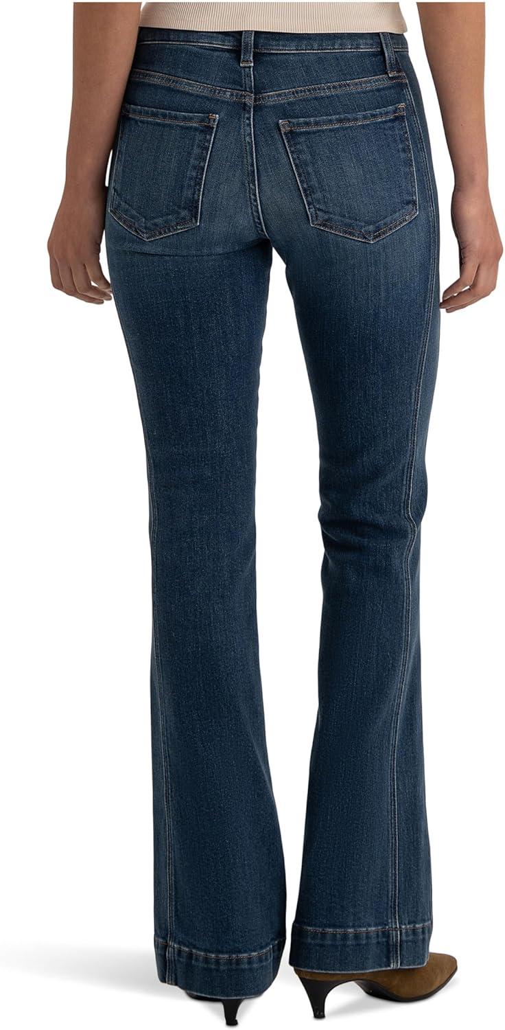 image:imageKUT from the Kloth Womens Natalie HighRise Bootcut Side InsetWide HemChoice