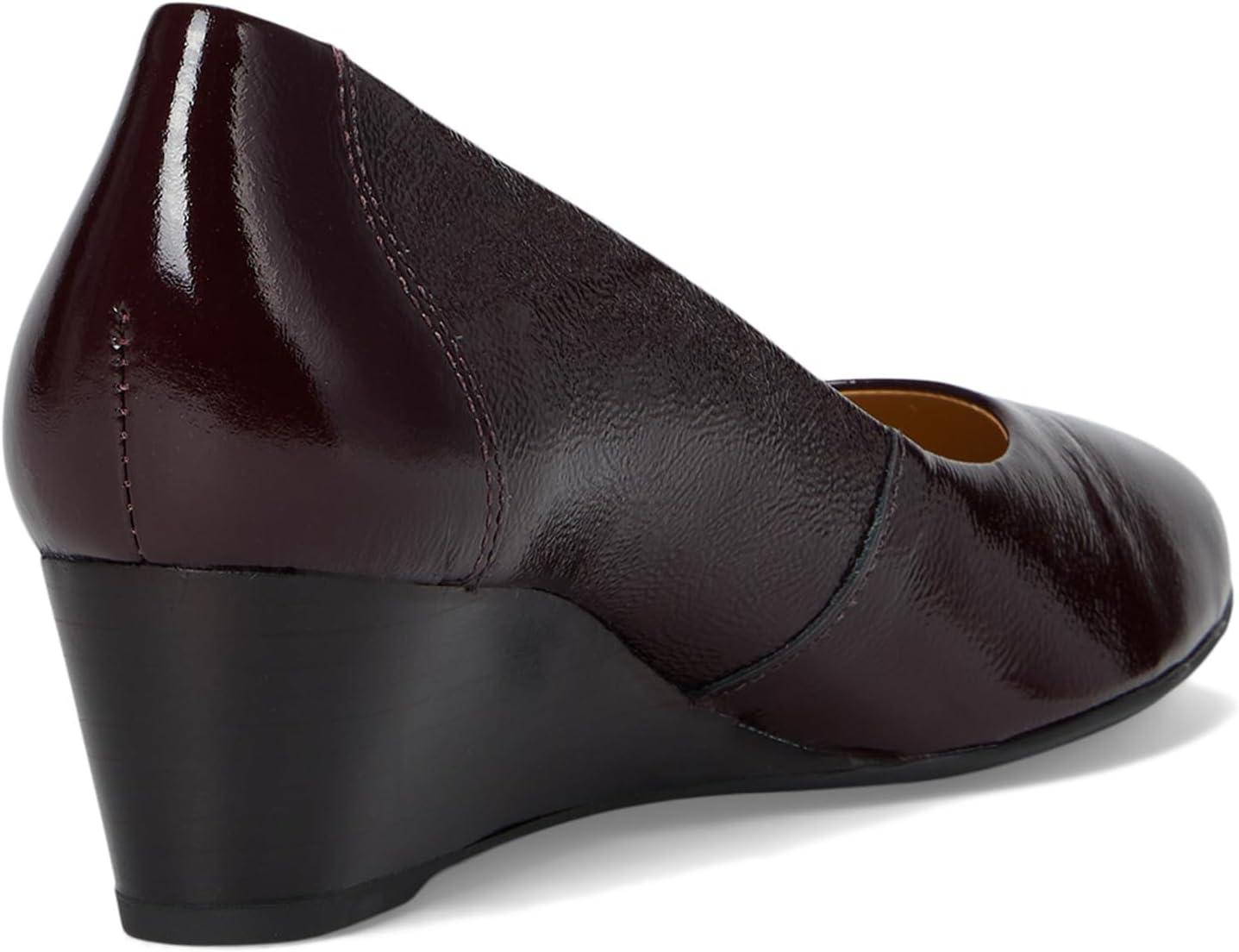 image:imageMarc Joseph New York Womens Prospect WedgeWine Svelte Patent