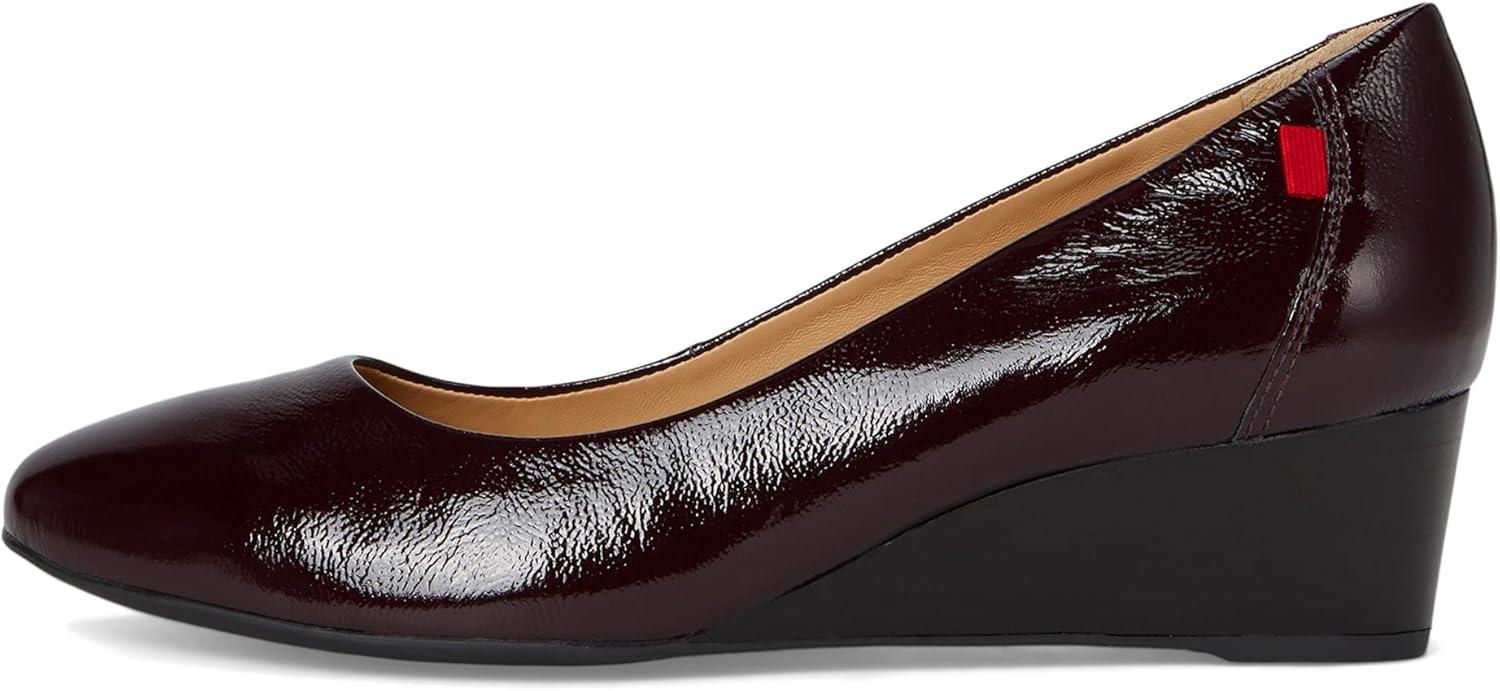 image:imageMarc Joseph New York Womens Prospect WedgeWine Svelte Patent
