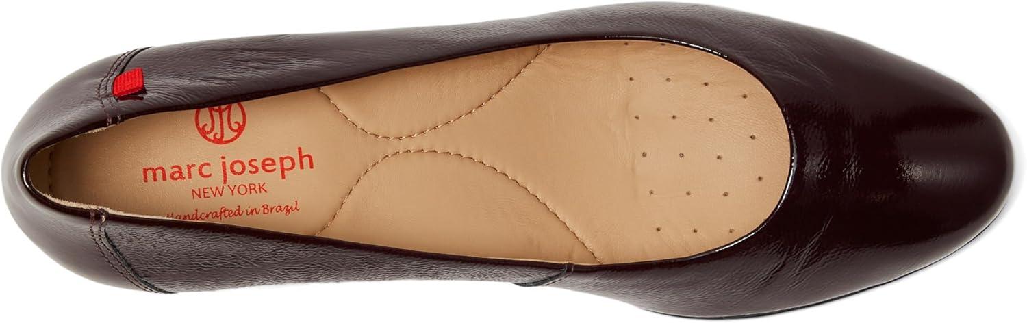 image:imageMarc Joseph New York Womens Prospect WedgeWine Svelte Patent