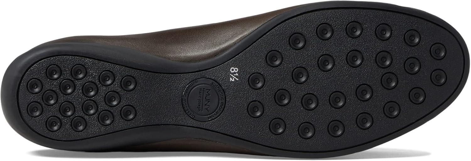 image:imageWomens Genuine Leather Casual Comfort Slip on LoafersBrown Nappa