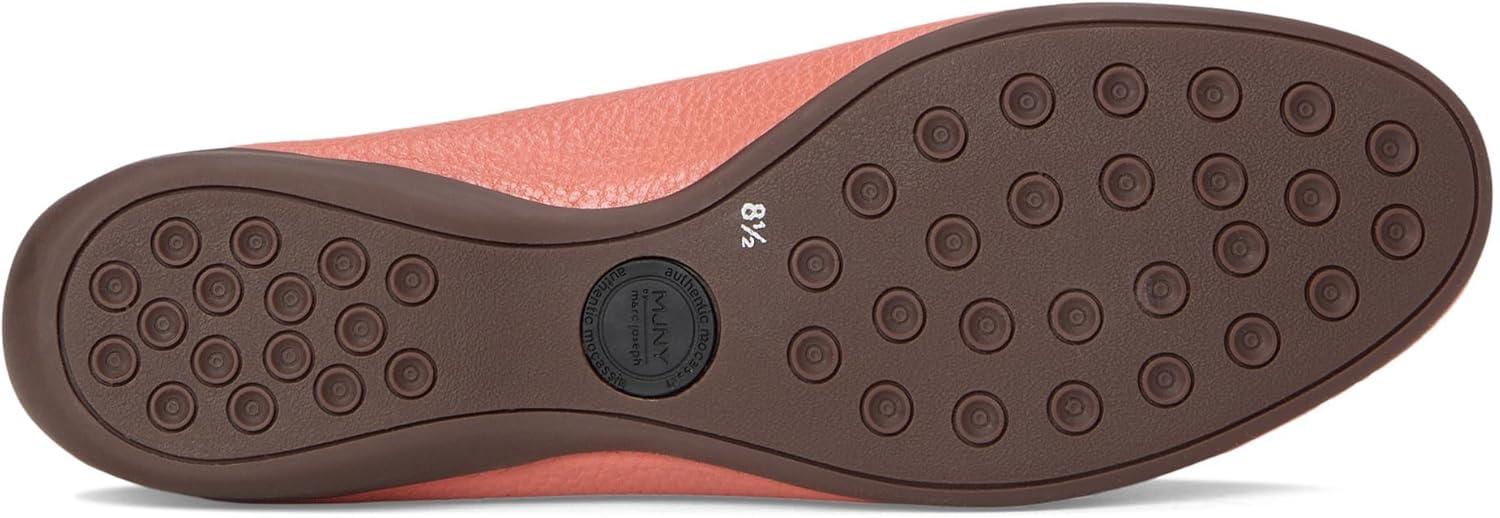 image:imageWomens Genuine Leather Casual Comfort Slip on LoafersCoral Tumbled