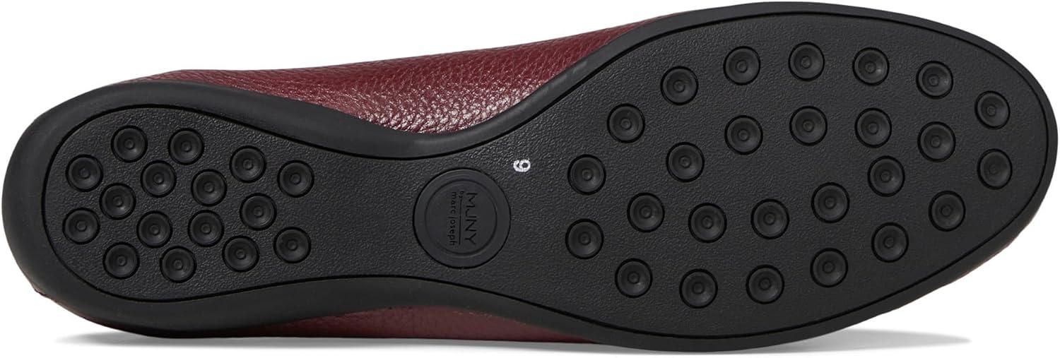 image:imageWomens Genuine Leather Casual Comfort Slip on LoafersMerlot Grainy