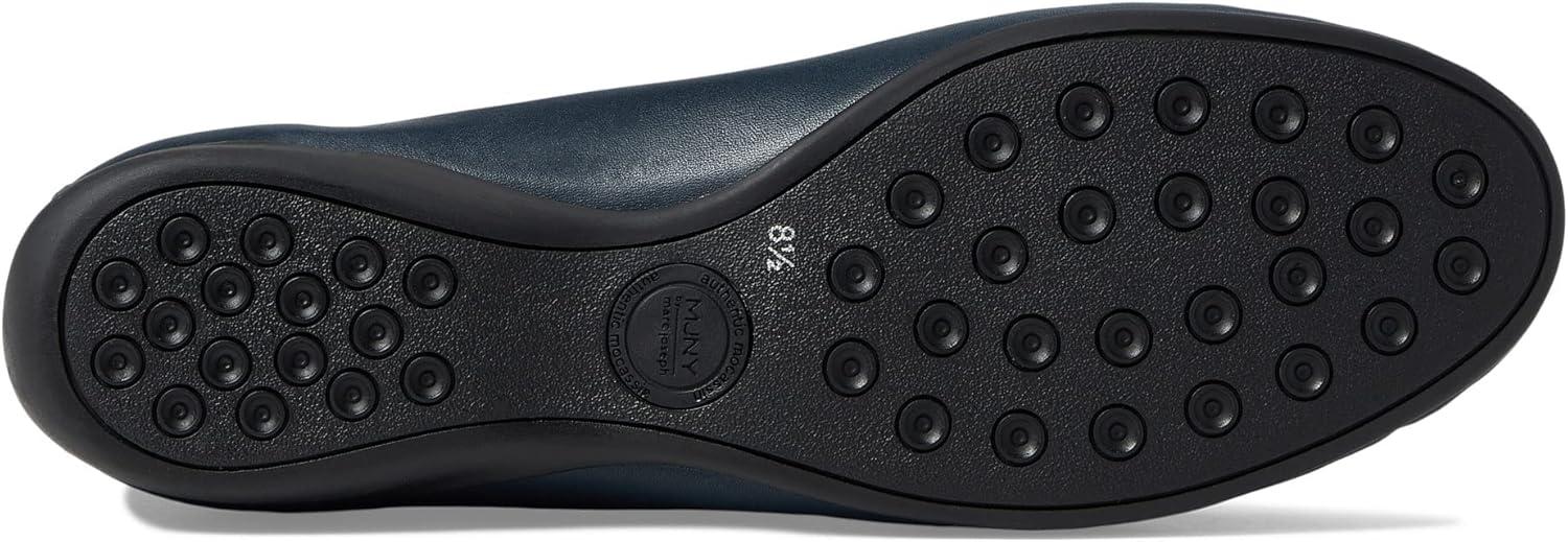 image:imageWomens Genuine Leather Casual Comfort Slip on LoafersNavy Nappa
