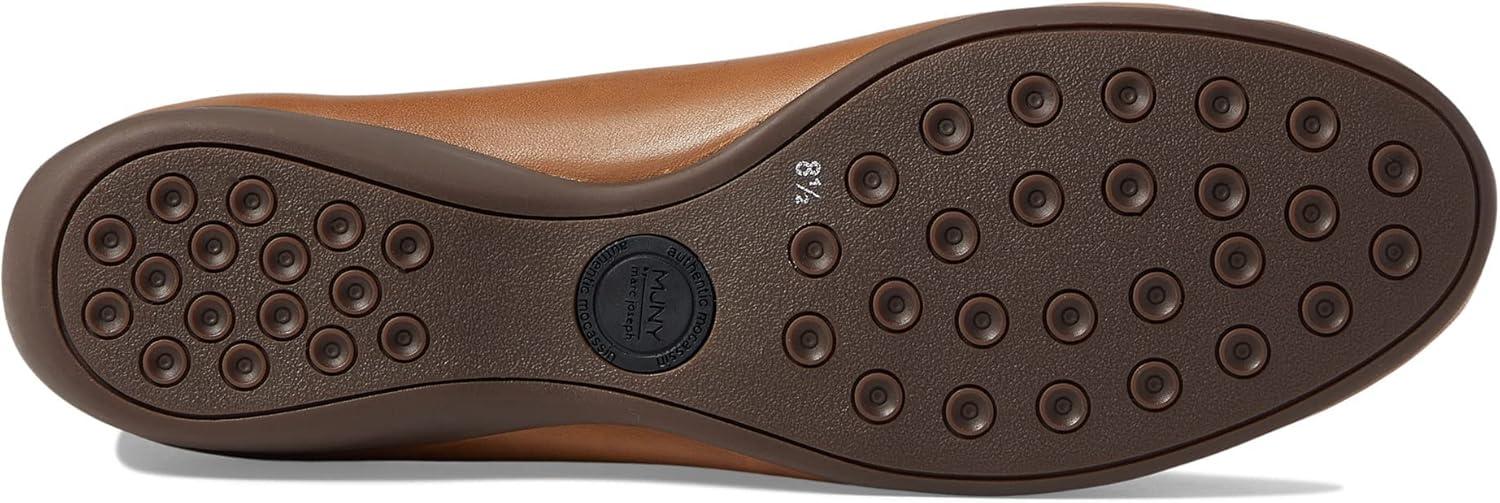 image:imageWomens Genuine Leather Casual Comfort Slip on LoafersTan Nappa
