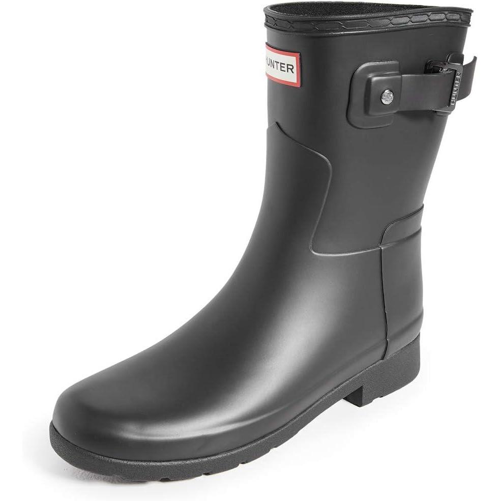 image:imageHunter Rain Boots Womens Refined Short BootsBlack