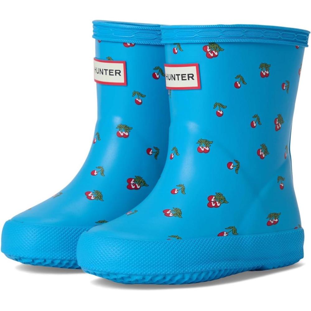 image:imageHunter unisexchild First Classic Boots ToddlerLittle KidMedium Blue Cherry Multi