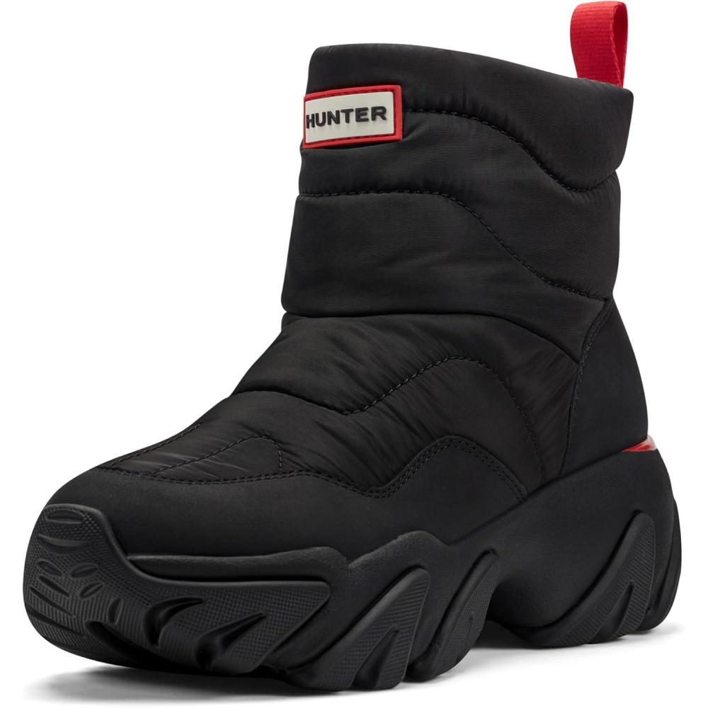 image:imageHunter womens Debra WaterproofBlack Leather