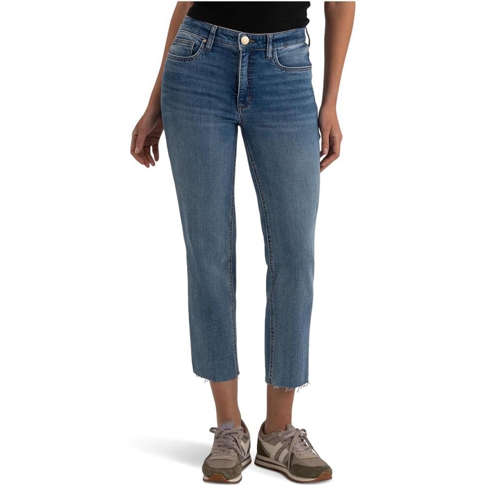 image:imageKUT from The Kloth Womens Rachael HighRise Fab Ab Mom Raw HemAdherent