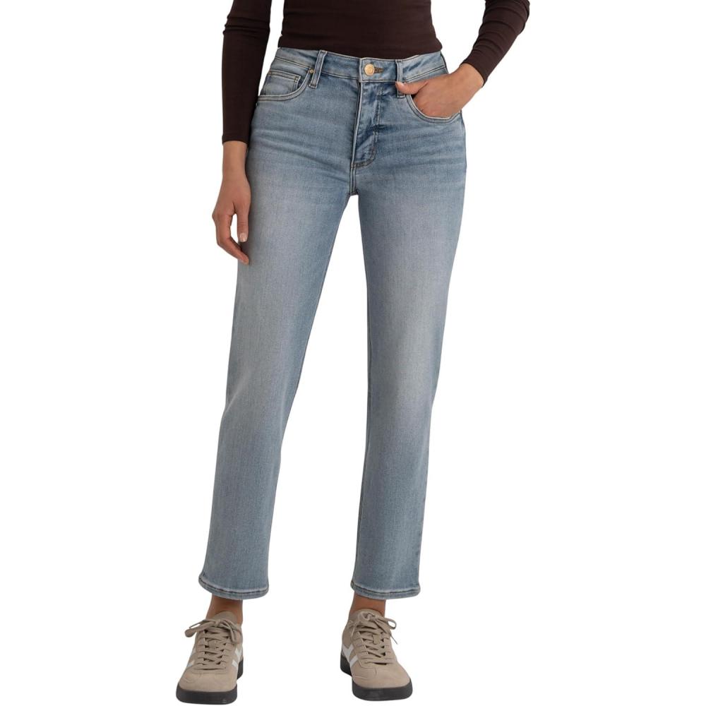 image:imageKUT from The Kloth Womens Rachael HighRise Fab Ab Mom Regular HemAction