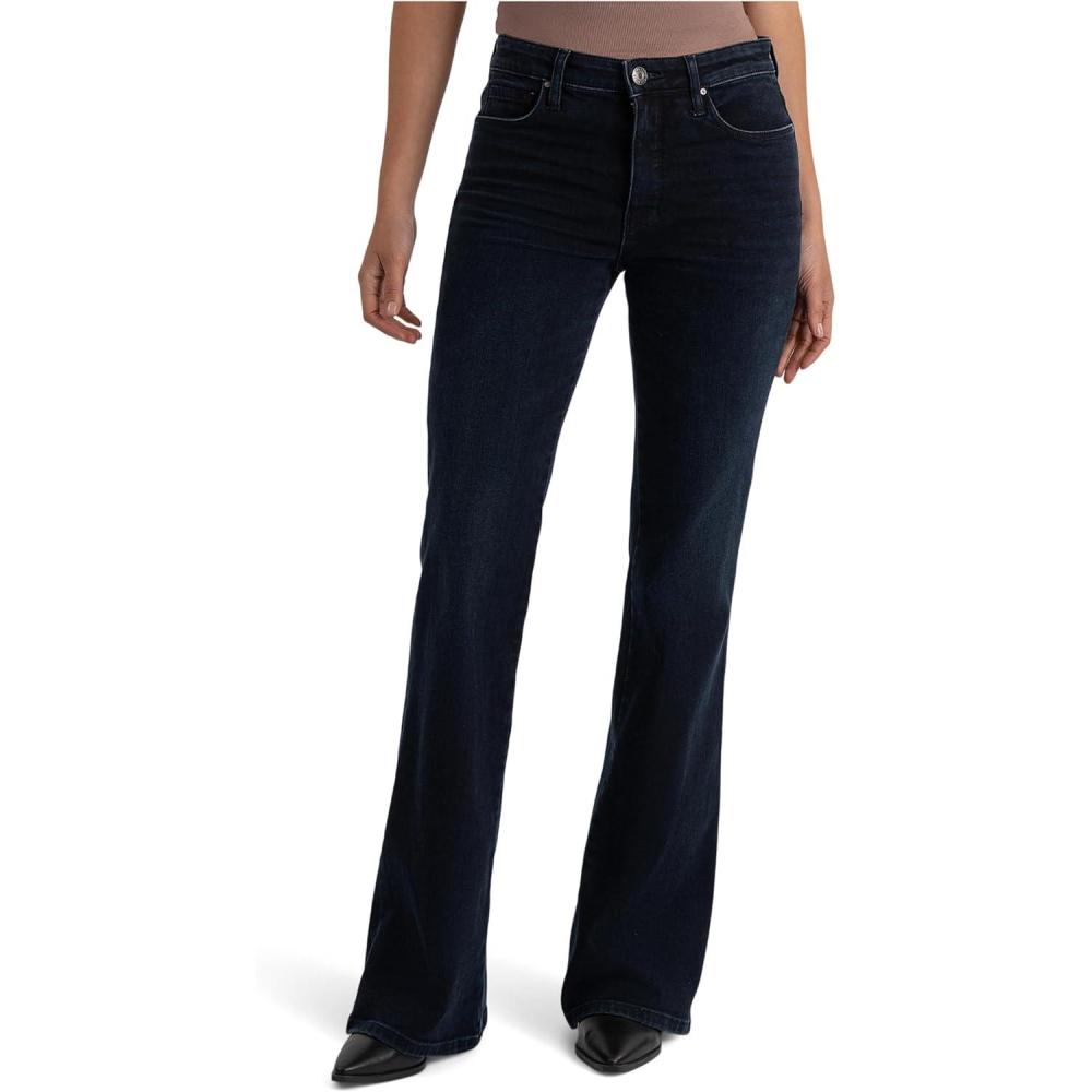 image:imageKUT from the Kloth Womens Ana HighRise Fab Ab FlareBaby Double Needle All OverAmbitious