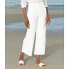 KUT from the Kloth Meg High-Rise Fab AB Wide Leg in Beckon(Optic White)