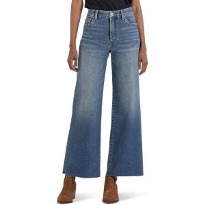 KUT from the Kloth Meg High-Rise Fab AB Wide Leg in Beckon(Milestone)
