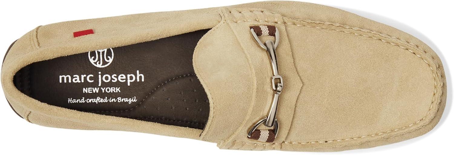 image:imageMJNY Mens Casual Comfortable Genuine Leather Lightweight Driving Moccasins Classic Fashion Buckle Loafer Slip On Breathable Driving LoaferBeige Suede