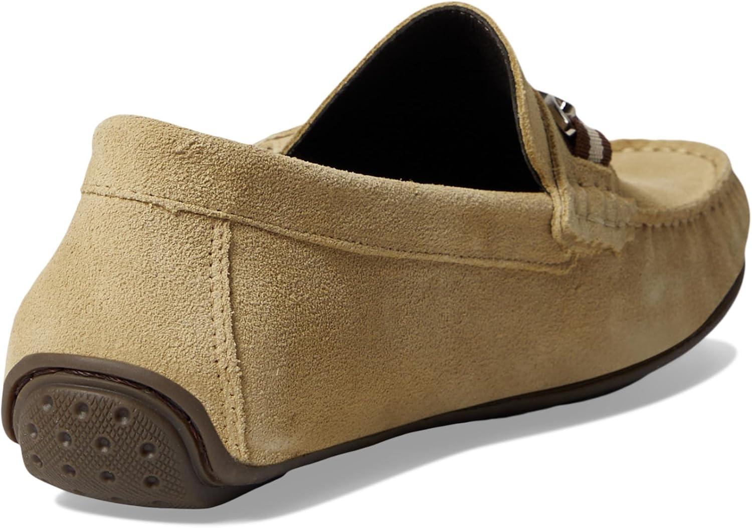 image:imageMJNY Mens Casual Comfortable Genuine Leather Lightweight Driving Moccasins Classic Fashion Buckle Loafer Slip On Breathable Driving LoaferBeige Suede
