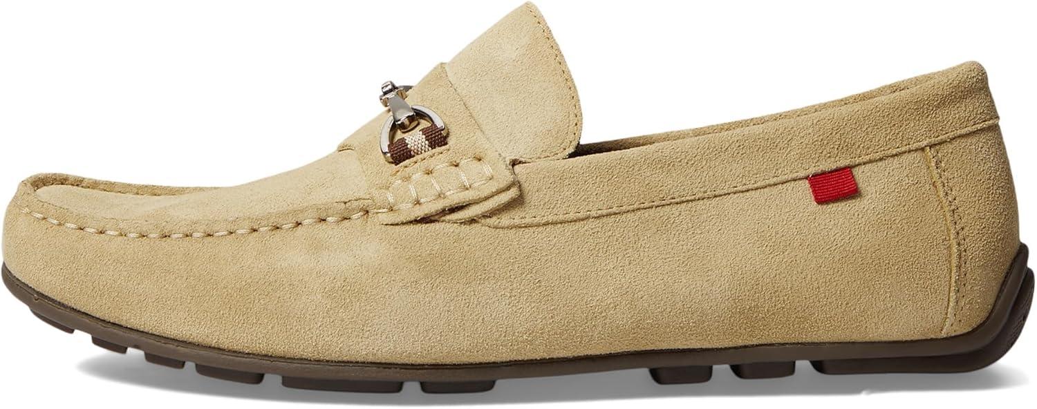 image:imageMJNY Mens Casual Comfortable Genuine Leather Lightweight Driving Moccasins Classic Fashion Buckle Loafer Slip On Breathable Driving LoaferBeige Suede