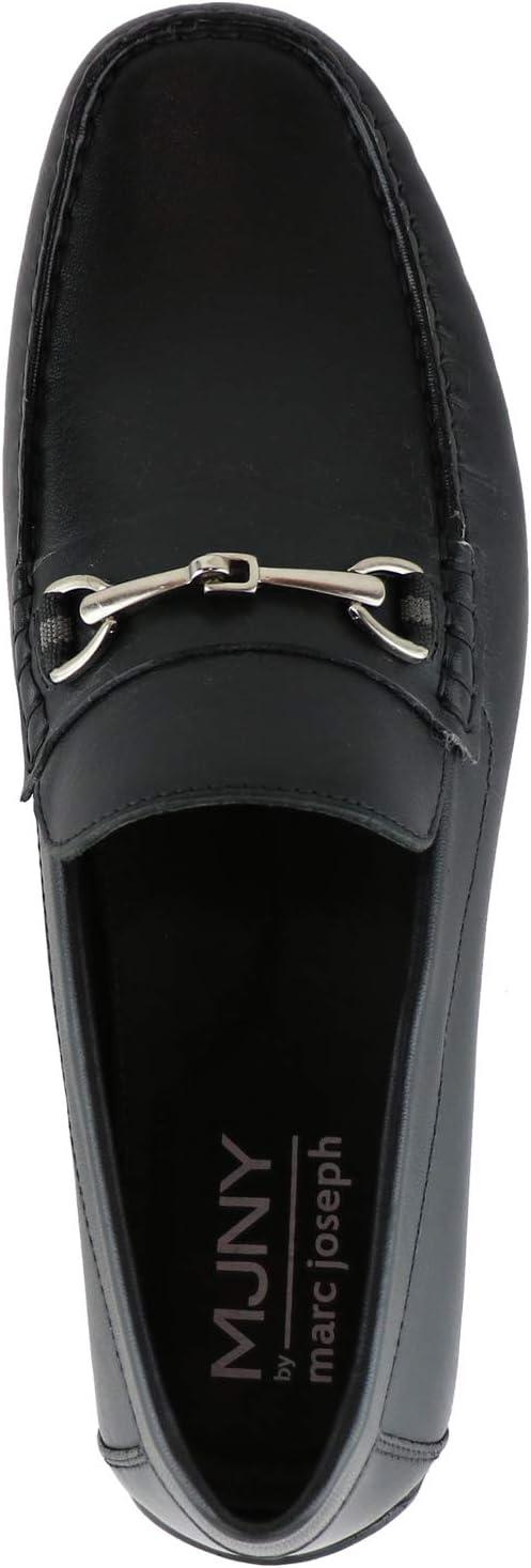 image:imageMJNY Mens Casual Comfortable Genuine Leather Lightweight Driving Moccasins Classic Fashion Buckle Loafer Slip On Breathable Driving LoaferBlack Napa