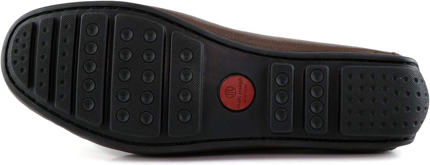 image:imageMJNY Mens Casual Comfortable Genuine Leather Lightweight Driving Moccasins Classic Fashion Buckle Loafer Slip On Breathable Driving LoaferBrown Grainy