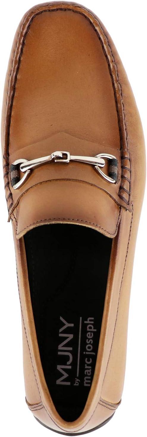 image:imageMJNY Mens Casual Comfortable Genuine Leather Lightweight Driving Moccasins Classic Fashion Buckle Loafer Slip On Breathable Driving LoaferTan Napa