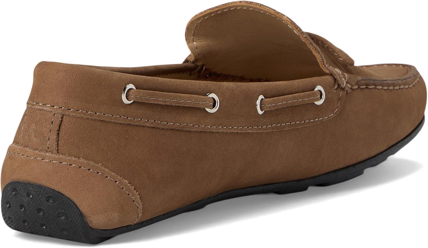 image:imageMJNY Womens Casual Comfortable Genuine Leather Lightweight Driving Moccasins Classic Fashion Tiebow Slip On Ladies Driving Loafer Flat ShoesCappuccino Nobuck