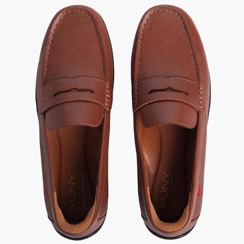 image:imageMarc Joseph New York Mens Casual Hands Free Slip on Penny LoafersCognac