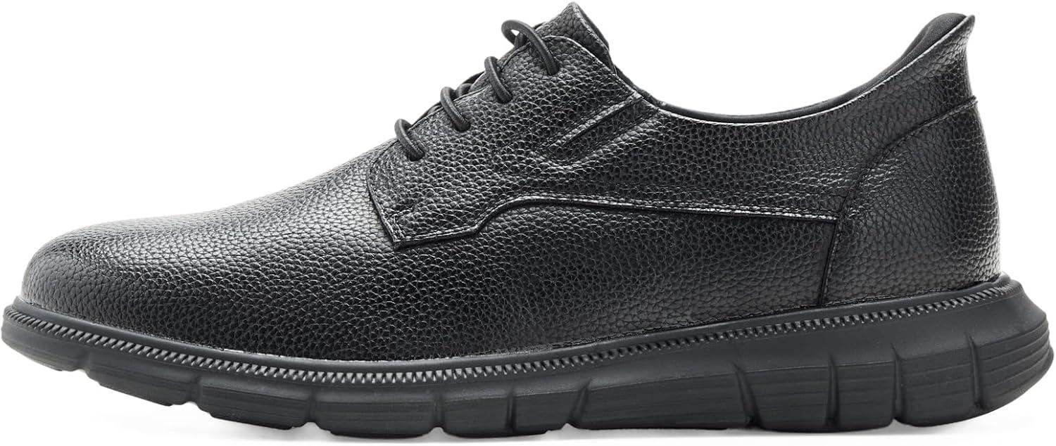 image:imageMarc Joseph New York Mens Cloud Street Hands Free TechnologyBlack Grainy LeatherBlack Sole