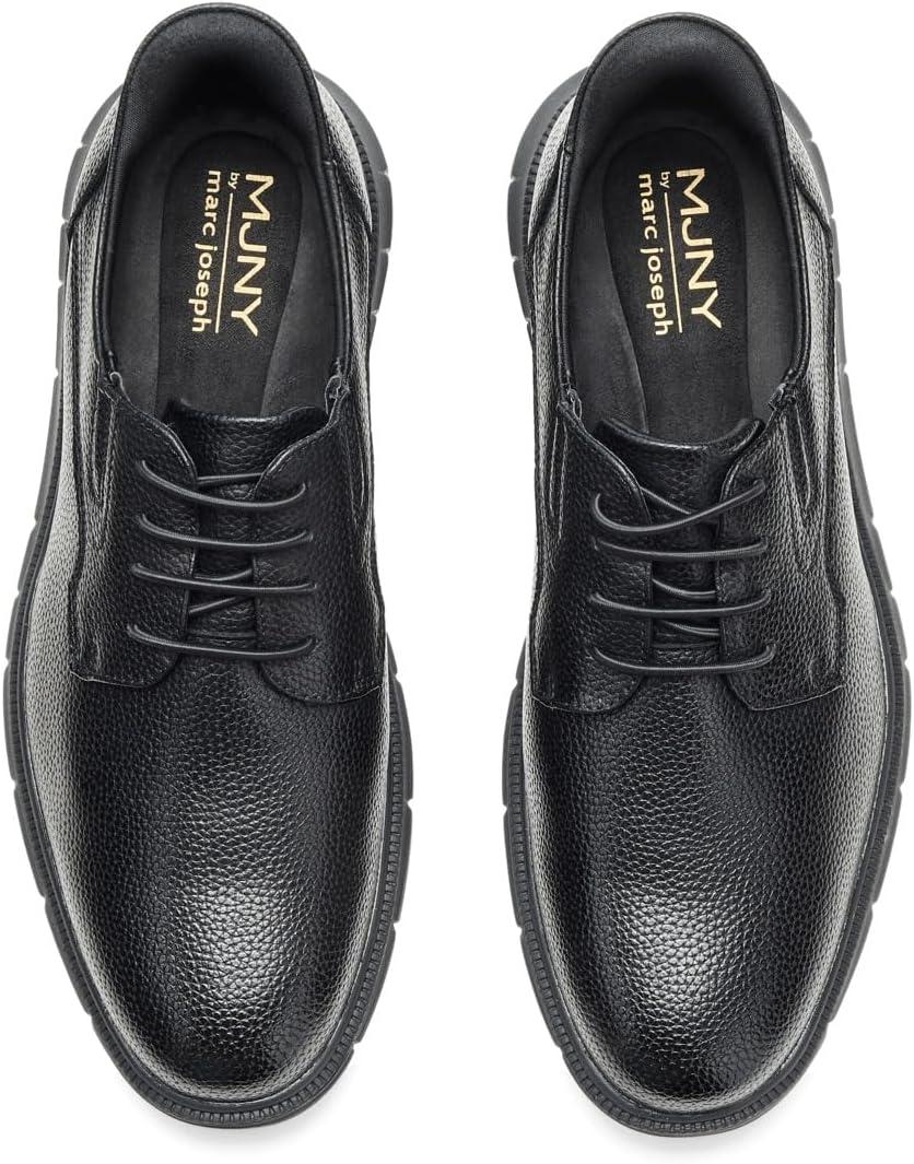 image:imageMarc Joseph New York Mens Cloud Street Hands Free TechnologyBlack Grainy LeatherBlack Sole