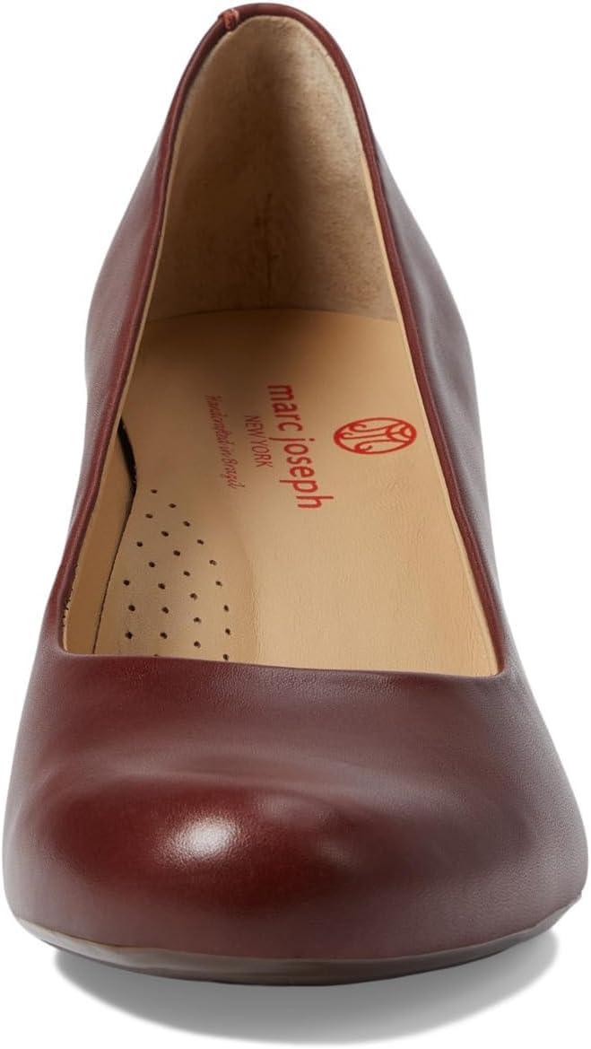 image:imageMarc Joseph New York Womens Midtown PumpMahogony Burnished Nappa