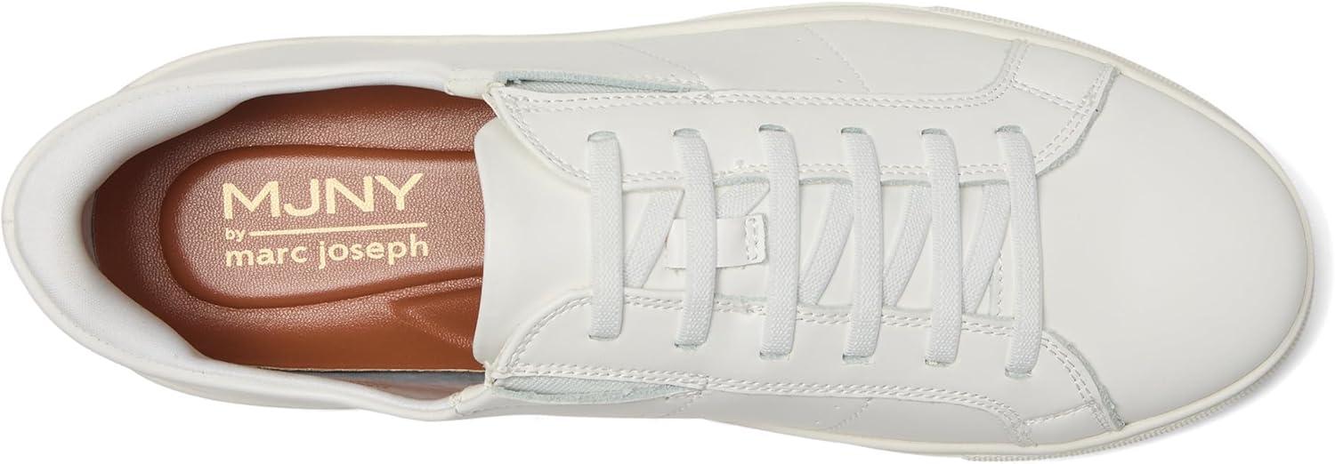 image:imageMarc Joseph New York Womens Robinson Street Hands Free Technology Loafer FlatWhite Napa Leather
