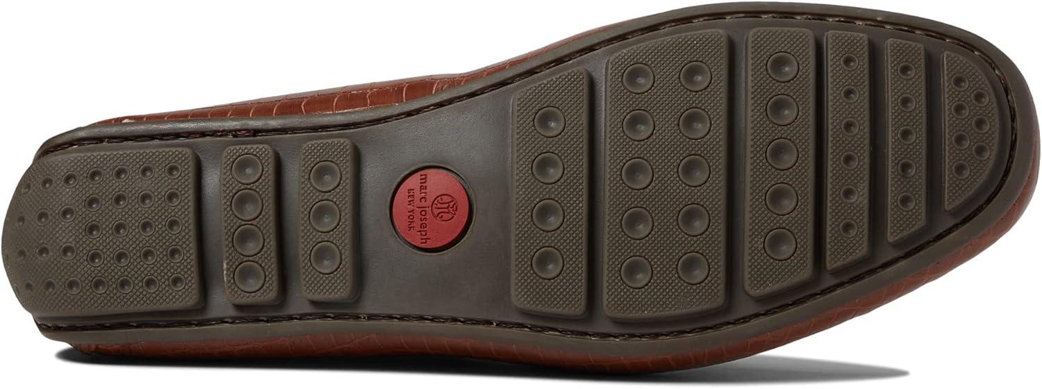 image:imageMens Genuine Leather Casual Slip On Venetian LoafersCognac Croco