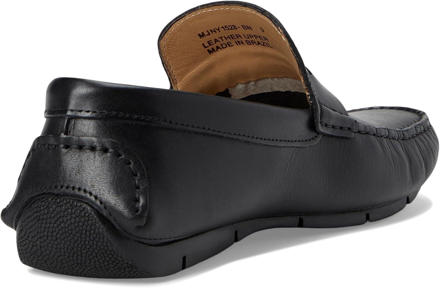image:imageMens Loafers Casual Slip On Shoes Leather Penny Loafers for MenBlack Napa